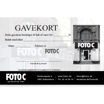 Gavekort 700 kr.