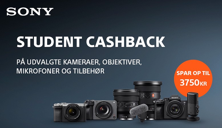 Sony lancerer en kampagne m&aring;lrettet mod studerende inden foto- og video-branchen.