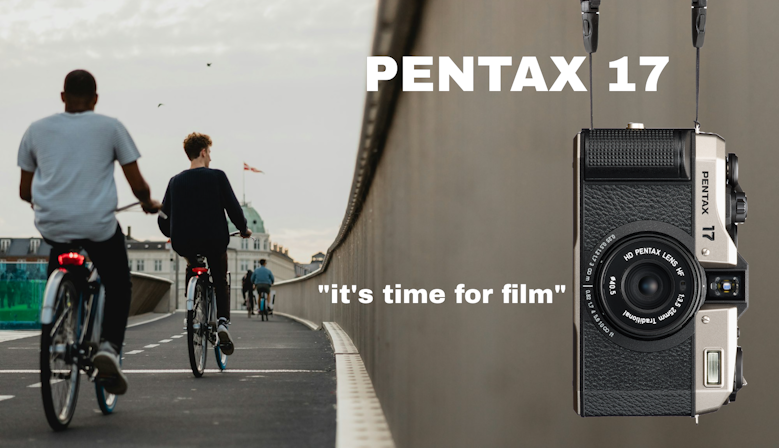 Film p&aring; den gammeldags m&aring;de: Pentax 17 er et moderne kamera til analoge film.
